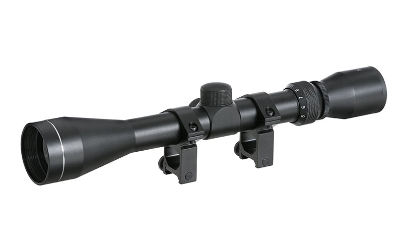 3-9x40 Rifle Scope - Black