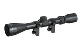 3-9x40 Rifle Scope - Black