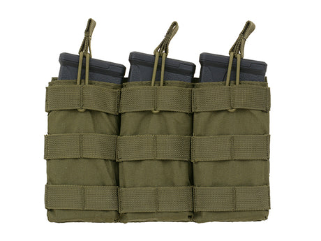 Modular Open Top Triple Mag Pouch For 5.56