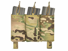 Panel Buckle Up Laser-Cut for 3 AR15/AK Magazines - Multicamo