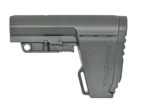 Adjustable Whale kolbe til AR-15/M4 - Sort
