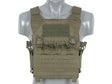Recon Plate Carrier Laser-Cut Buckle Up Vest with AR15/AK Magazine Pouch - Ranger Green