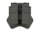 PX4/P30/USP/USP Compact Airsoft Dobbelt magasinlomme Serie - Sort