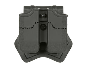 PX4/P30/USP/USP Compact Airsoft Dobbelt magasinlomme Serie - Sort