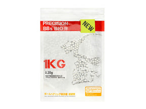 Airsoft BB-kugler 0.20g BIO 5000pcs Poleret Præcis Seamless