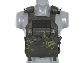 Laser-Cut “Buckle Up" Assault Plate Carrier with AR15/AK Magazine Pouch — MB