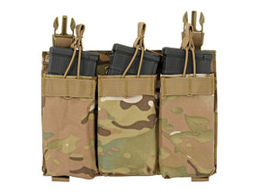 Buckle Up Triple 5.56 Pouch Panel - Multicamo