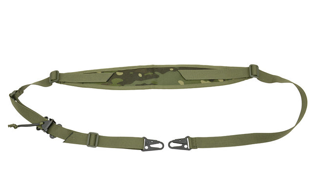 Two-point tactical sling with quick adjustment - Multicamo Tropic