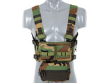Micro MK3 Chest Rig - Woodland