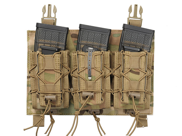 Buckle Up Speed Triple Rifle/Pistol Mag Pouch - Multicamo