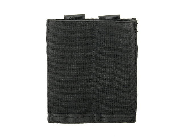 Elastic Double Pistol Magazine Pouch - Black