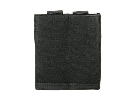 Elastic Double Pistol Magazine Pouch - Black