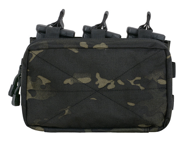 MOLLE Triple Rifle Mag/GP Pouch - MB