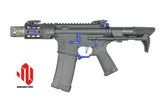 Strike industries 4" Raiders Competition PDW AEG Riffel - Blå