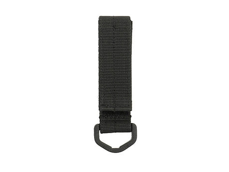Belt/backpack strap with d-ring