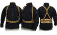 Padded patrol belt with suspenders - multicamo