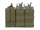 Triple 5.56 Mag/Pistol Pouch Panel (5 plus 2)