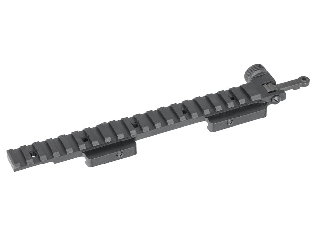 7.62 Riser Kikkertsigte Montage - Sort