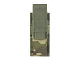 Single pistol magazine pouch with flap - Multicamo Tropic