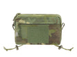 Two-Pocket Utility Pouch with Mounting Panel, Laser Cut - Multicamo Tropic