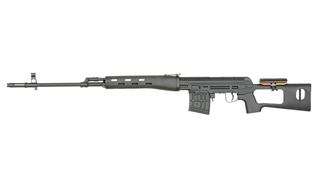 SVD Airsoft Bolt Action Sniper Riffel - Sort