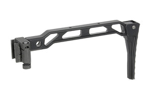 Curved Foldbar Skeleton Kolbe til Picatinny Skinne
