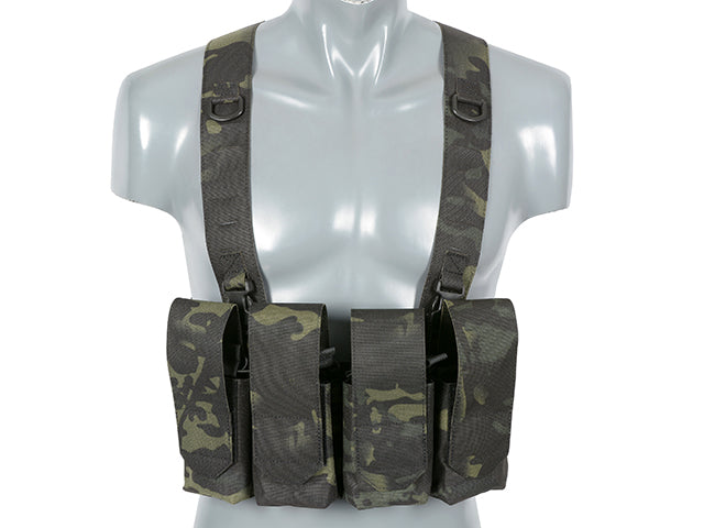 Chest Rig Laser-Cut with AR/AK Pouches - MB