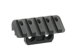 Offset Light/Optic Montage 45 degree - KeyMod - Mlock - Sort