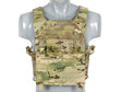 Laser-Cut “Buckle Up" Recon Plate Carrier with AR15/AK Magazine Pouch — Multicamo