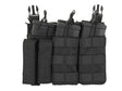 Buckle Up Triple 5.56/Pistol Pouch Panel - BK