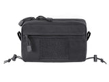 Two-Pocket Utility Pouch with Mounting Panel, Laser Cut