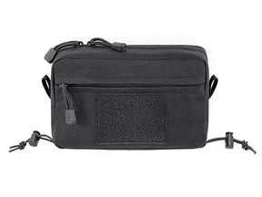 Two-Pocket Utility Pouch with Mounting Panel, Laser Cut