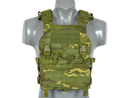 Laser-Cut “Buckle Up" Assault Plate Carrier with AR15/AK Magazine Pouch — MT
