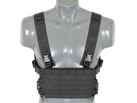 Chest Rig COMPACT - Buckle-up, MOLLE Laser Cut