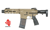 Daniel Defense DDM4 PDW SBR ESHOOTER ETU Replica - FDE