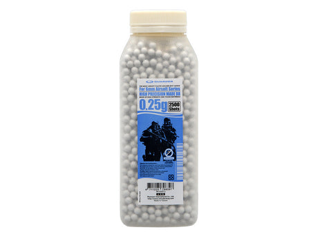 High Precision Made 0.25g BB Pellets for Airsoft Series - 2500 rds