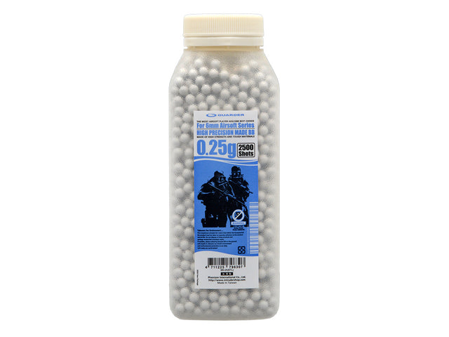 High Precision Made 0.25g BB Pellets for Airsoft Series - 2500 rds