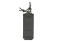 Single Elastic Laser-Cut Pistol Magazine Pouch