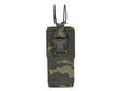 Open-Top Laser Cut Radio Pouch - Multicamo Black
