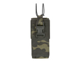 Open-Top Laser Cut Radio Pouch - Multicamo Black
