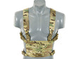 Lightweight Laser-Cut Chest Rig - Multicamo