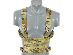 Lightweight Laser-Cut Chest Rig - Multicamo
