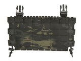 Buckle-up COMPACT Panel - insert for 3 magazines, MOLLE Laser Cut - Multicam Black