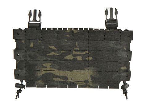 Buckle-up COMPACT Panel - insert for 3 magazines, MOLLE Laser Cut - Multicam Black