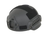 Ultra light replica of Spec-Ops MICH Mid-Cut Helmet - Black