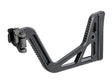 Foldbar Skeleton Visor Hjelm Kolbe til Picatinny Skinne