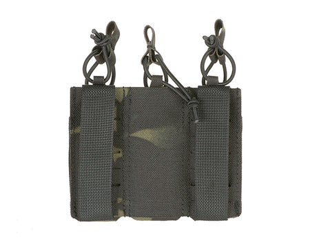 Triple Elastic Pistol Magazine Pouch Laser-cut - MB