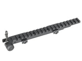 7.62 Riser Kikkertsigte Montage - Sort