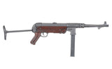 MP40 helmetal AEG maskinpistol Replica - Brown/Oxidized