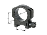 Low mounting rings 30 mm